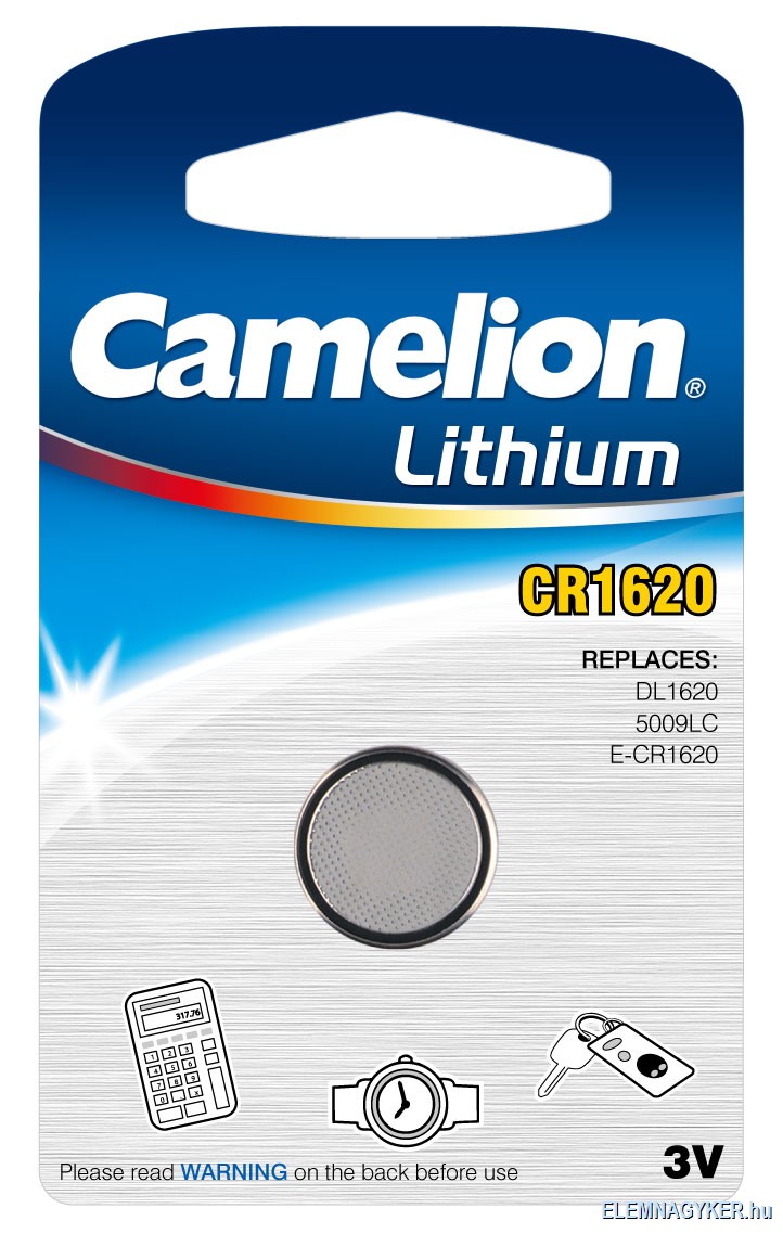 Camelion CR1620 3 Volt knoopcell / BP1