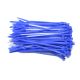 Kabelbinders 2,5 x 100 mm blauw  - zak 100 stuks
