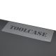 Sjabloon tekst: TOOLCASE - 50mm hoog - lettertype Stencil
