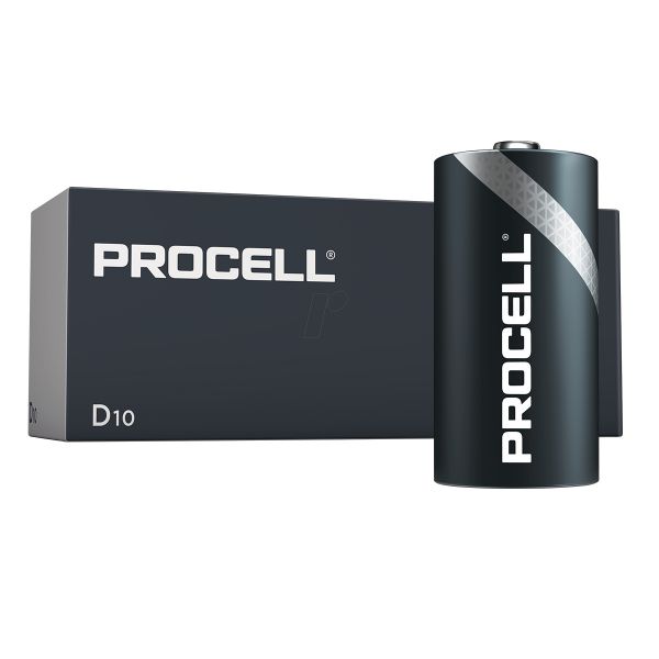 Duracell Procell D, doosje 10 stuks