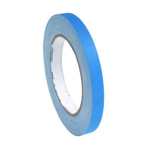 Pro-Gaff neon gaffa tape 12mm x 22,8m blauw