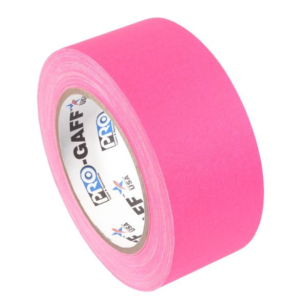 Pro-Gaff neon gaffa tape 48mm x 22,8m roze