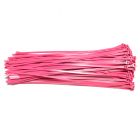 Kabelbinders 4,8 x 300 mm neon roze zak 100 stuks