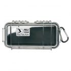 Peli Case 1030 Micro Transparant / Zwart