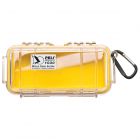 Peli Case 1030 Micro Geel / Transparant