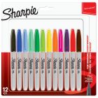 Sharpie Fine Point permanent marker - 12 kleuren
