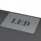 Sjabloon tekst: LED - 50mm hoog - lettertype Stencil