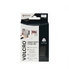 VELCRO® Sterk zelfklevend klittenband - 50mm x 100mm - zwart