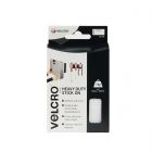 VELCRO® Sterk zelfklevend klittenband - 50mm x 100mm - wit