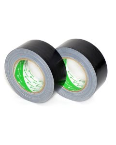 Nichiban - Duct tape - 50mm x 25m - Zwart - 2 pack