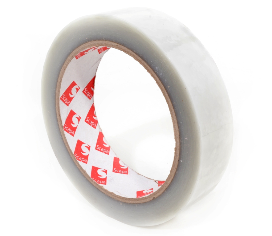 Scroller-filter tape 25mm x 66m clear