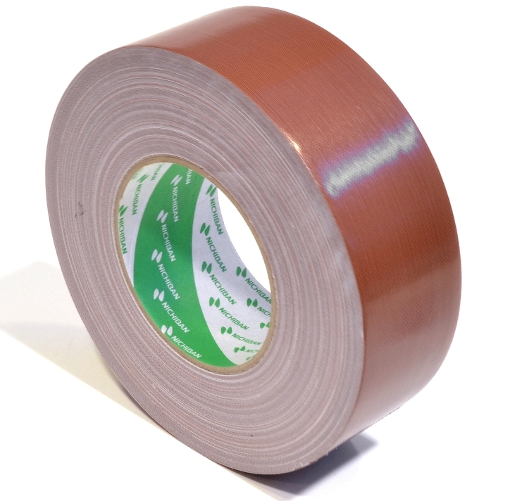 Nichiban - gaffa tape  - 50 mm x 50 m - Bruin
