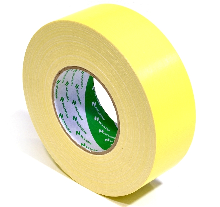 Nichiban - gaffa tape  - 50 mm x 50 m - Geel